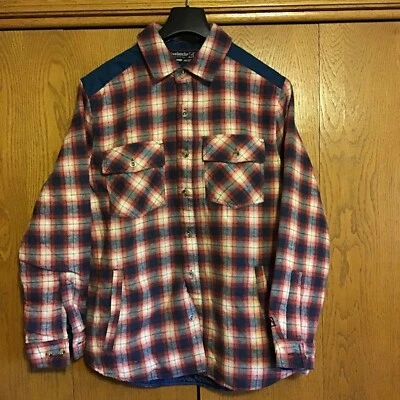 Avalanche Outdoor Mens Flannel Plaid Jacket Lined  Size Large NWT - Image 1 of 4