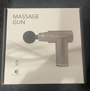 Nagelneue Muskelmassagepistole mit verstellbarer Intensität und 4 Köpfen - Bild 1 von 6