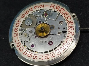 TITONI WINDING MOVEMENT DATE ON-3 CROWN AT-3 O'CLOCK CAL NO.ETA-2409 B-265 - Picture 1 of 24