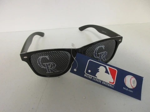 Colorado Rockies MLB Baseball Game Day Sunglasses Shades Team Logo Sports Black Cover