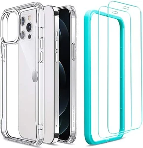 ESR Sidekick Series Case with Screen Protectors Compatible with iPhone12 Pro Max - Photo 1 sur 12