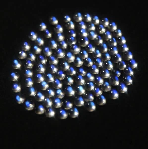 2.5 MM Rond Véritable AAA Flashy Cristal Arc-en-Ciel Lune Juin Naissance - Picture 1 of 32
