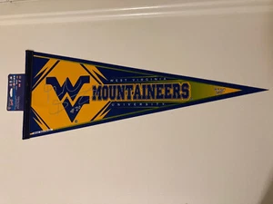 West Virginia University Wimpel -- signiert von Mike Gansey - volle Größe - Bild 1 von 4