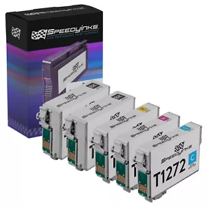 Reman Ink Cartridge set of 5 for Epson T127120 T127220 T127320 T127420 T127 - Picture 1 of 5