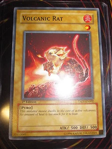 YU-GI-OH! TACTICAL EVOLUTION VOLCANIC RAT TAEV-EN002 MINT ENGLISH EDITION 1 - Picture 1 of 1