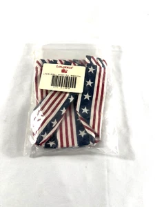 Longaberger Small Spoon Basket All American Stars & Stripes Liner New - Picture 1 of 2