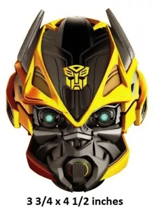 Adesivo da parete Bumblebee decal trasformatori buccia e bastone arte autobot decorazione USA - Foto 1 di 1