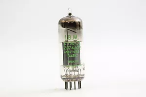 E180CC / 7062 TUBE MINIWATT DARIO UFOIL GETTER CRYOTREATED USED CH24V25UF130524 - Picture 1 of 1