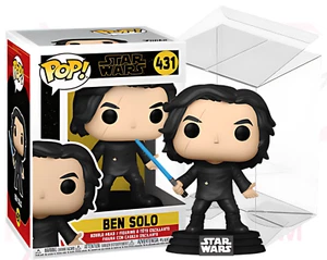Star Wars Funko POP 431 Ben Solo Rise of Skywalker Blue Lightsaber PROTECTOR - Picture 1 of 11
