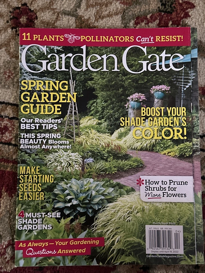 BOGO Buy 2020 Garden Gate Magazines Get 2018 Birds & Bloom Ship