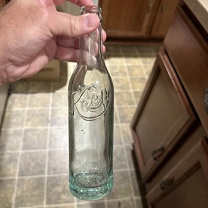 Keen Embossed Soda Bottle Keen Drinks Satisfy - Picture 1 of 9