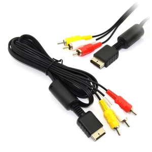 1,8 m 5 Fuß Playstation Audio Video AV RCA Kabel Kabel Kabel für Sony PS1 PS2 PS3 - Bild 1 von 5