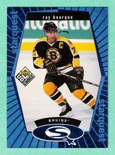 (1) RAY BOURQUE 1998-99 UD CHOICE # SQ21 BRUINS  STARQUEST INSERT  (I5949)