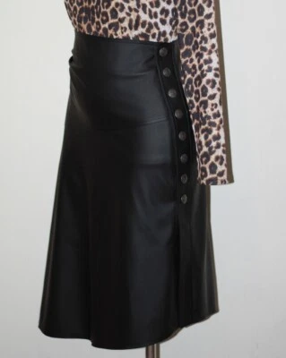Black Faux leather Skirt, size 10, Brand new  - Image 1 of 4