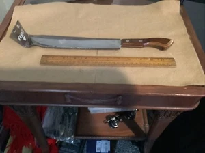 EKCO - FLINT Vanadium Stainless Large Slicing Knife USA Nice 14” & Plastic Case - Picture 1 of 6