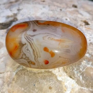 Streifenachat Karneol Carneol roter Achat Red Agat NR.X8 Carnelian Kraft Reiki - Bild 1 von 4