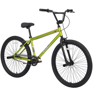 Freestyle Kids Bike Double Disc Brakes 26 Inch Single Speed for Age 12+ Years - Picture 1 of 6