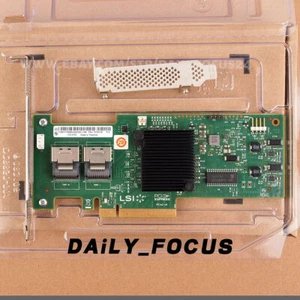 LSI 9240-8i (FW:P20 IT Mode LSI 9211-8I ) 6Gbps SAS HBA ZFS FreeNAS unRAID - Picture 1 of 4