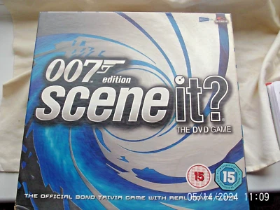 Scene It ? 007 Edition DVD game , James Bond - Image 1 of 4