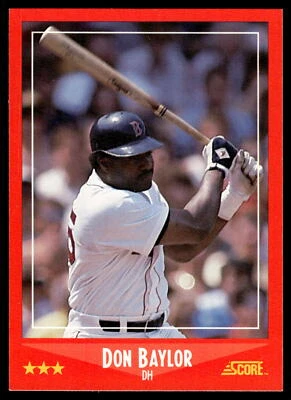 1988 Score Baseball #250-499 Pick Your Card - Image 1 of 2