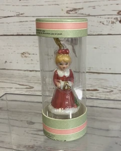 Enesco Growing Up Girls  Age 4 Christmas Ornament NEW - Picture 1 of 5
