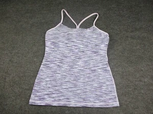 Lululemon Power Y Tank Top Womens Small 8 W30xL23in Purple Racerback no pads - Picture 1 of 13