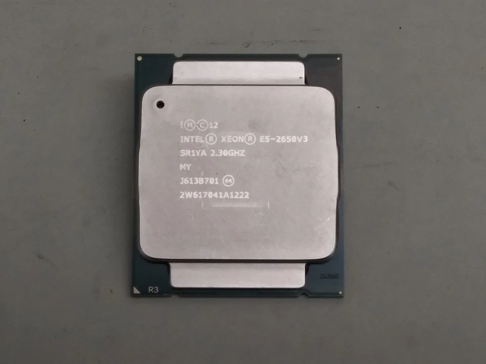 Intel Xeon E5-2650 v3 2.3 GHz LGA 2011-3 Server CPU Processor SR1YA - Image 1 of 2