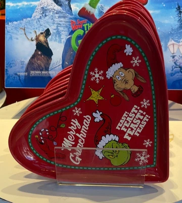 BANDEJA PARA SERVIR UNIVERSAL STUDIOS THE GRINCH MERRY GRINCHMAS NUEVA Foto 1 de 2
