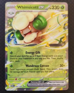 Whimsicott ex 005/086 Sv: White Flare Holo - Bild 1 von 2