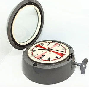 Russische Sowjetische Wostok Boot Schiff U-Boot Marine Kabine Maritime Wanduhr UdSSR - Bild 1 von 14