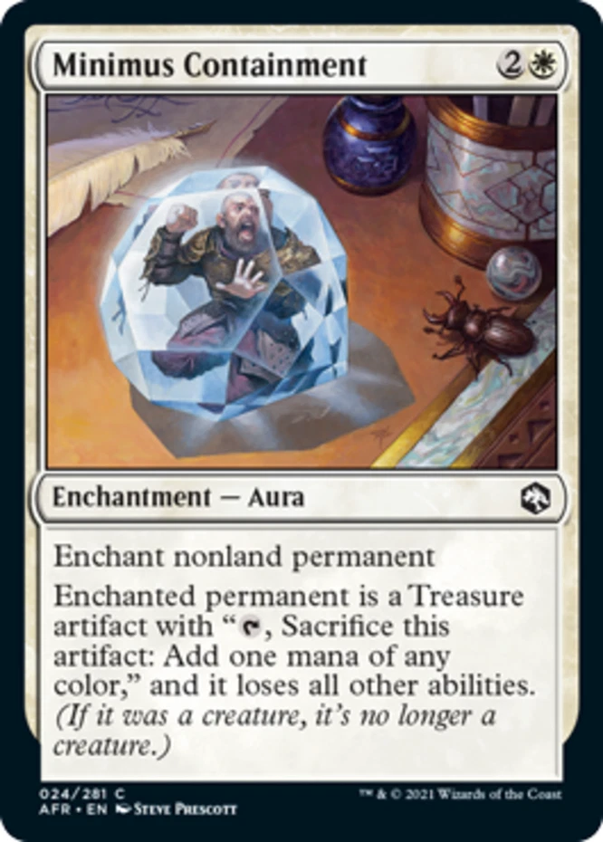 x1 Minimus Containment - Forgotten Realms - NM - MTG - Image 1 of 1