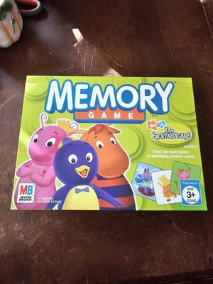 Backyardigans Memory Game Milton Bradley Nick Jr Vintage Learning Toy Missing 1  - Image 1 of 4