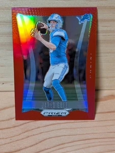 2024 Panini Prizm Deca FOTL Jared Goff Red Prizm 191/199 #100 - Picture 1 of 2