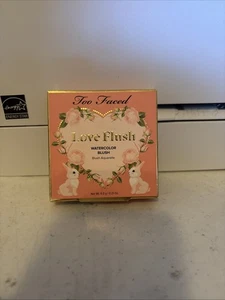 Too Faced Love Yourself Love Flush Watercolor Blush 0.21 oz New in Box - Picture 1 of 2