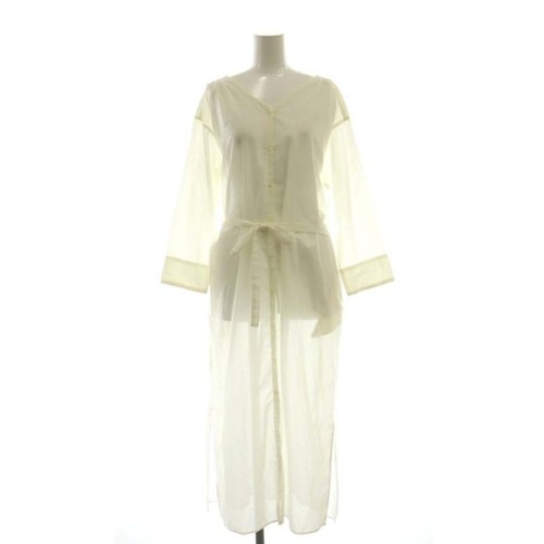 OFF WHITE Plst camicia abito manica lunga apertura davanti S bianco sporco NR Usato69a5003e3279