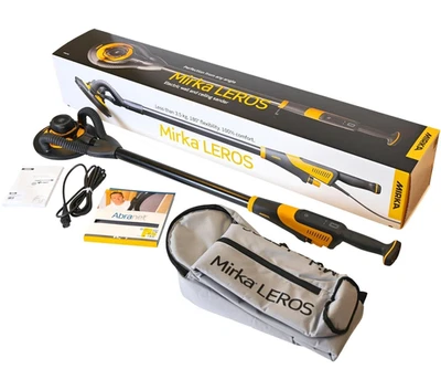 Mirka LEROS 950X CV Electric Vacuum Drywall Sander Pole with 9″ Orbital Head - Image 1 of 4