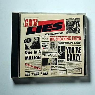 Guns N' Roses – G N' R Lies (CD, 1988) US M2G 24198 - Image 1 of 4