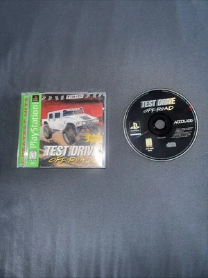 Test Drive Off-Road (Sony PlayStation 1, 1997) PS1 CIB Complete In Box Tested - Image 1 of 2