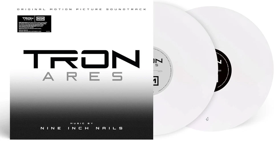 NINE INCH NAILS TRON ARES(WHITE 2LP) - Image 1 of 1