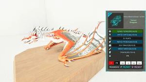 🔥ARK Survival Ascended OFFICIAL PVE - PAIR POISON WYVERN TOP STATS - Picture 1 of 3