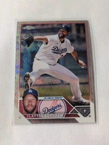 2023 Topps Chrome Logofractor Edition #77 Clayton Kershaw - Bild 1 von 4