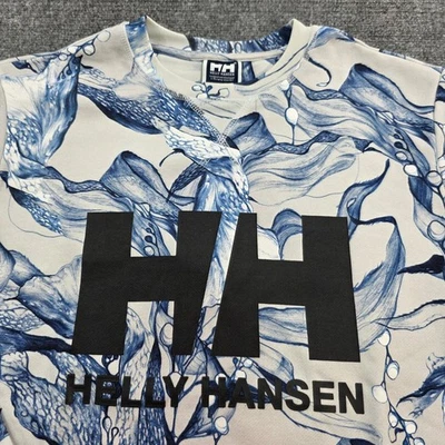 Sudadera para mujer Helly Hansen cuello redondo Estra Roise estampado floral M/M Foto 1 de 4