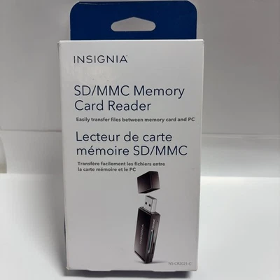 Insignia SD/MMC Memory Card Reader USB stick - Image 1 of 4