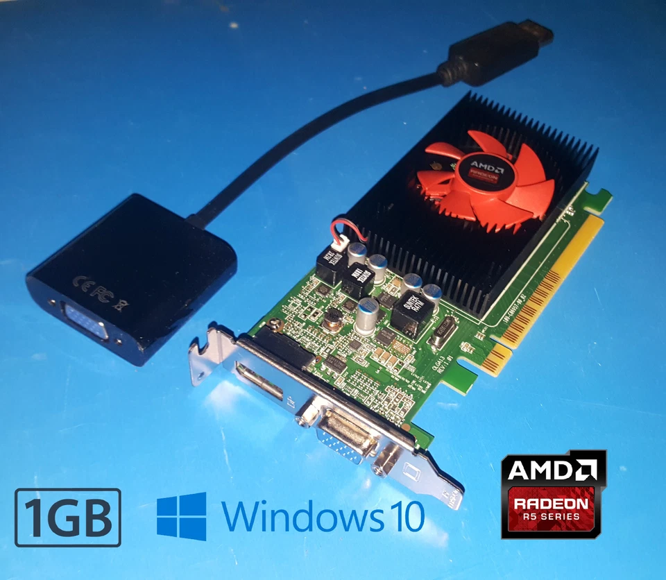 Dell Optiplex 3020 7020 9020 XE2 1GB Dual VGA Video Card Low Profile SFF GDDR5 - Image 1 of 1