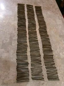 Menge 300 antike quadratische 3" lange Nägel ~ rostig gebogen 5 Pfund - Bild 1 von 4
