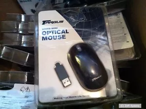 Targus Maus AMU0102 Kabel Wired Mini Optical USB Mouse AMU0102EU, NEU, Blau - Bild 1 von 1