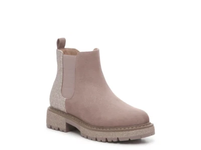 YOUTH GIRL'S STEVE MADDEN *JHOWL* BOOT COLOR~TAUPE SIZE KIDS 3 - Image 1 of 4