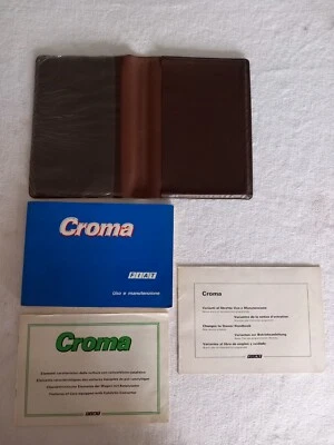 Libretto Uso e Manutenzione Fiat Croma con sacca portadocumenti - Immagine 1 di 4