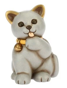"THUN" SIMPATICO GATTO CERTOSINO Cm. 14 FUORI PRODUZIONE NUOVO INTROVABILE !!! - Foto 1 di 1