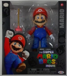 The Super Mario Bros Movie 5" Mario Figure Jakks Nintendo NEW Free Shipping - Picture 1 of 6